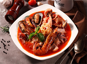 Seafood noodles