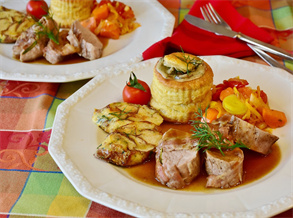 French Grilled Steak Platter