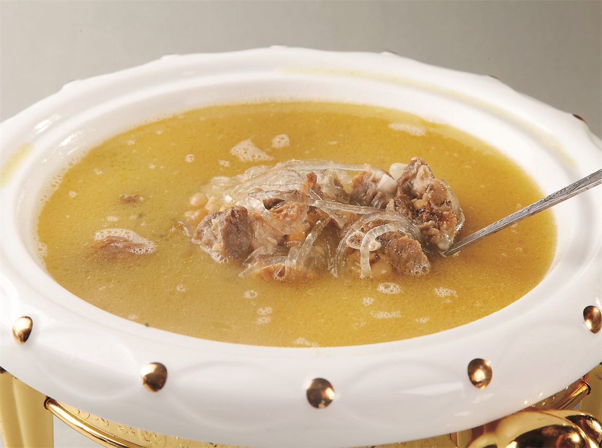 Pork Rib, Pea and Vermicelli Soup