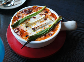 Cheese - baked rice