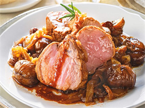 Chestnut steak