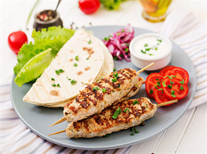 Turkish-Style Tea Rubbed Kebabs