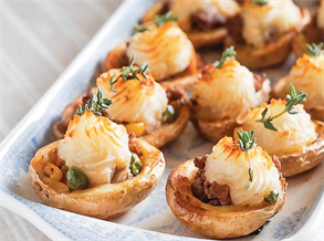 Stuffed Potato Cups