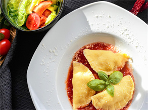 French Ravioli with Tea Rubs Recipe