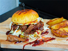 Beef Burgers with Tea Rubs Recipe