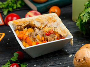 Vegetable Beef Pie