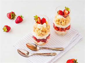 Strawberry Shortcake Cups