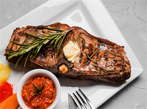 Tea Rubbed Ribeye Steak
