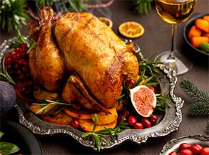 Christmas Roast Turkey with Tea Rubs Recipe