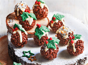 Chocolate Rice Balls