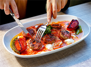 Tomato Roasted Meat Patties with Tea Rubs Recipe