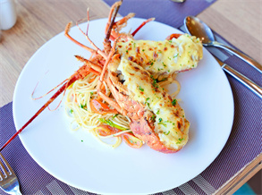 Cheese Prawn Pasta