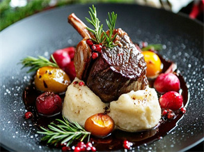 Rosemary Grilled Lamb Rack
