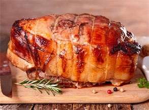 Roast pork