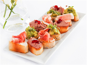 Bruschetta with Tea Rubs Recipe