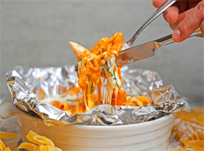 Baked Meat with Cheese and Tea Rubs Recipe