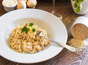 Mushroom Risotto