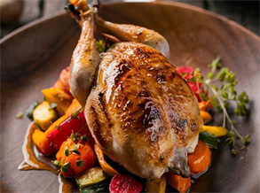 Roasted turkey