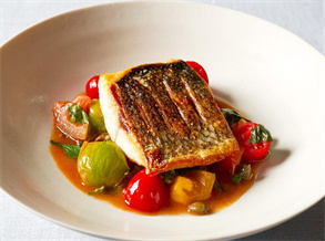 Grilled Cod with Tea Recipe
