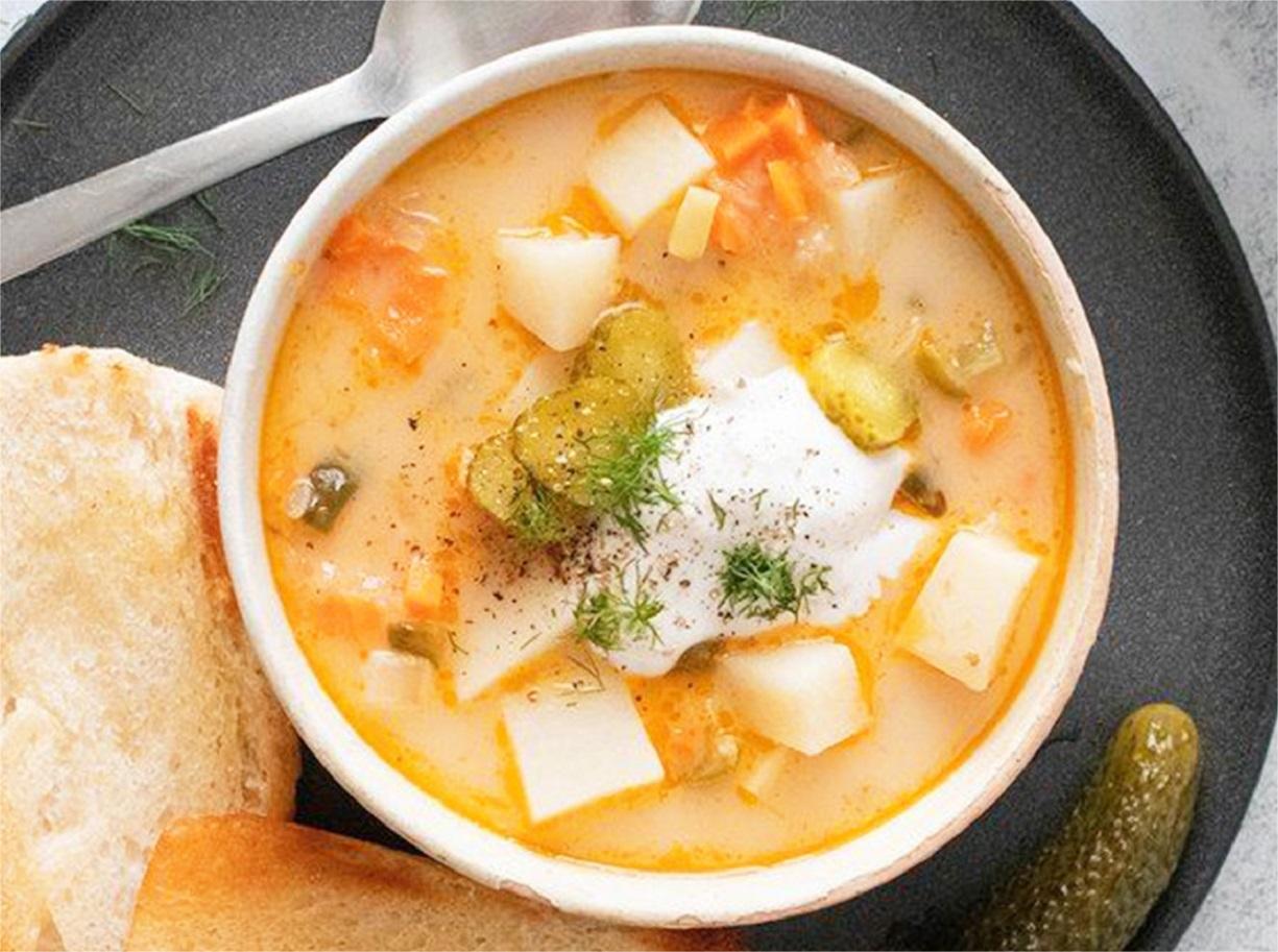 Russian cream soup