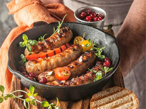 Fried Black Pepper Sausage Recipe