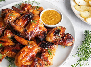 Cajun-Style Barbecue Chicken Wings Recipe