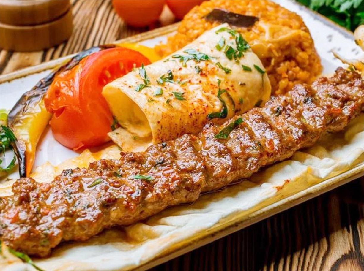 Middle Eastern shish kebab