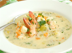 Creamy Shrimp Soup Recipe