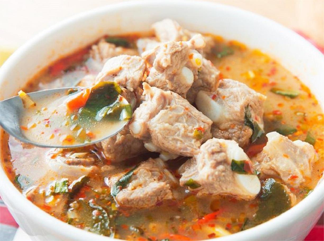 Chili and Kelp Lamb Chop Soup