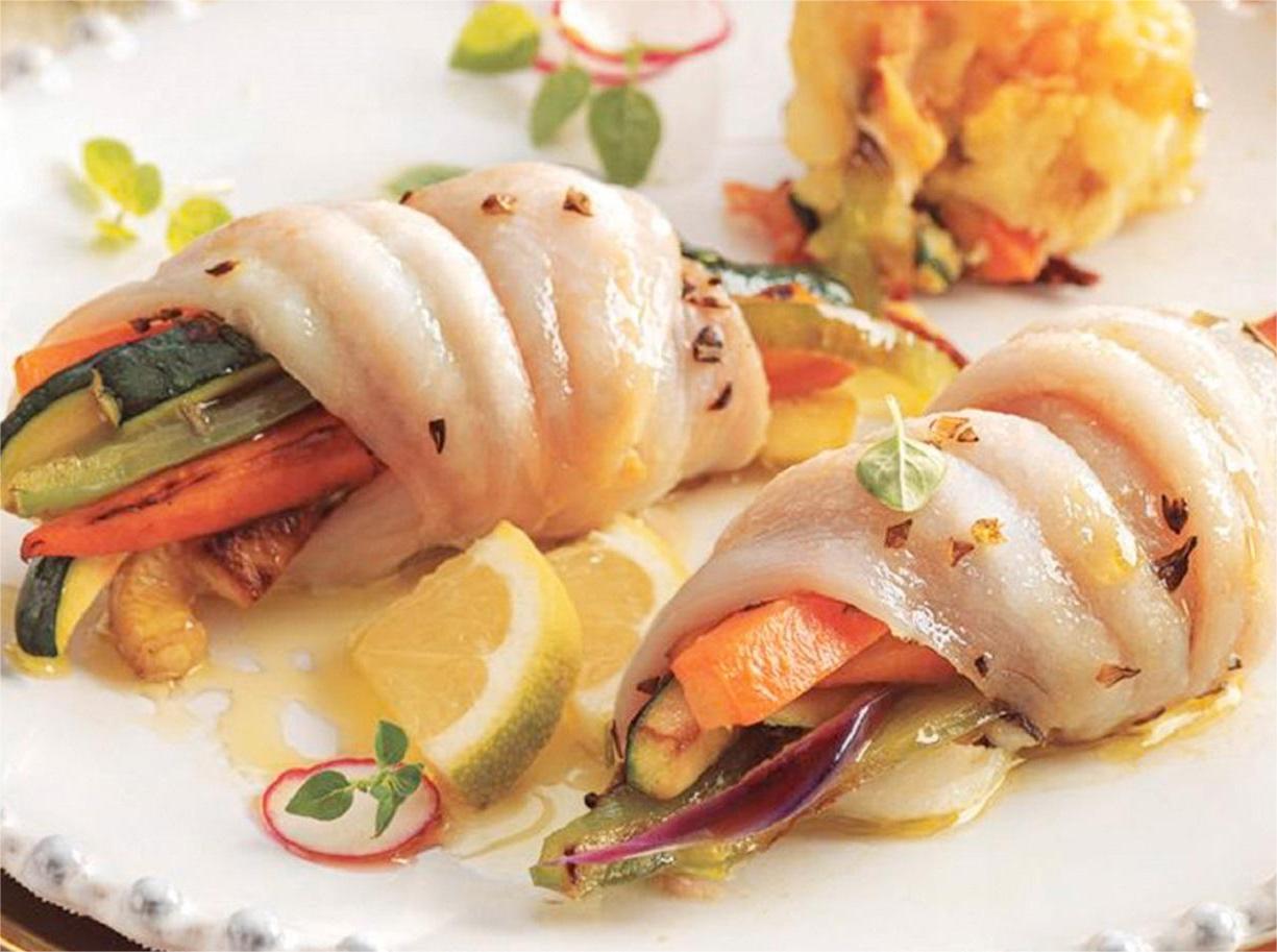 French style fish roll