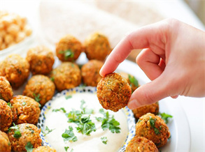 Fried Sesame Meatballs with Black Tea BBQ Seasoning Recipe