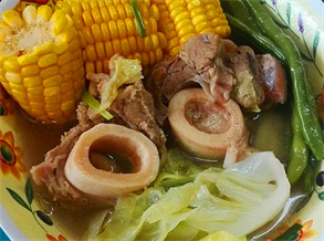 Corn Cream Soup with Pork Backbone Recipe