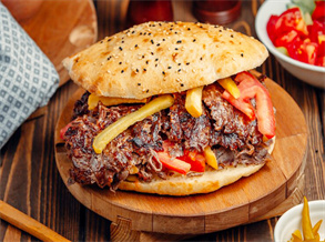 Beef Burger with Black Tea BBQ Seasoning Recipe