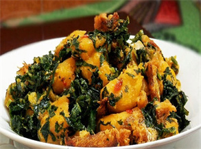 Salted Vegetable and Sweet Potato Recipe