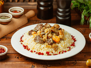 Lamb Pilaf with Black Tea BBQ Seasoning Recipe