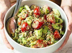 Cucumber and Tomato Salad Recipe