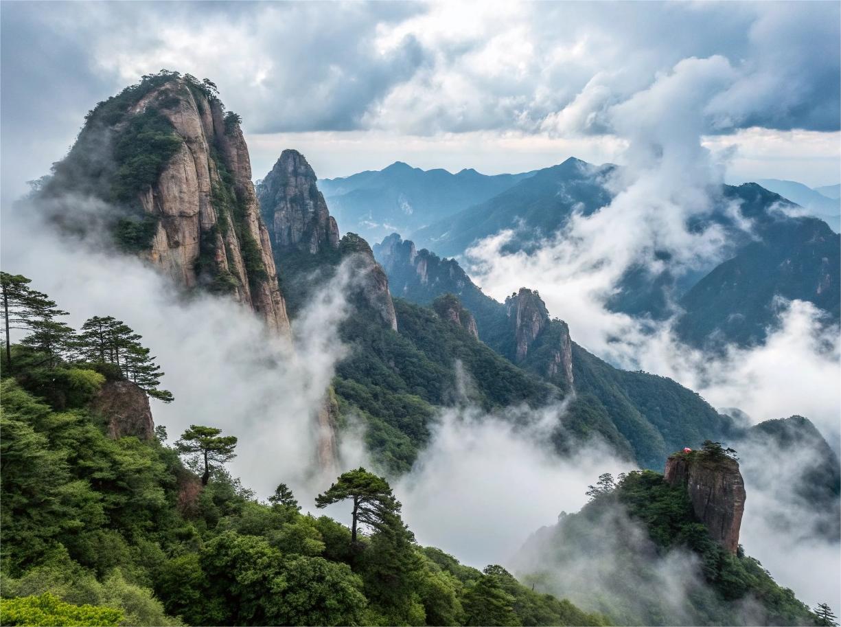 One of the top ten landscapes in China - Huangshan