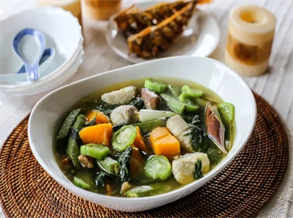 Okra Chicken Soup Recipe