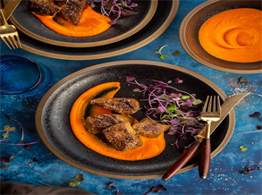 Spanish Steak with Green Tea BBQ Seasonings