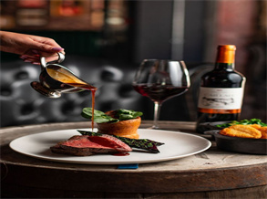 French Wet-Aged Steak with Green Tea BBQ Seasonings