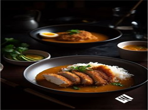 Curry Pork Chop Rice Recipe with Green Tea BBQ Seasonings