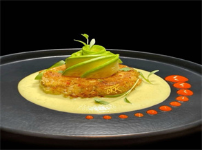 Molecular Gastronomy Chicken Cutlet with Barbecued Black Tea Seasonings