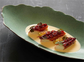Creamy Octopus Legs with Barbecued Black Tea Seasonings