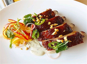 Honey BBQ Pork Ribs with Barbecued Black Tea Seasonings