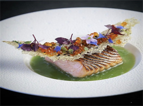 Grilled Mackerel (Saba) with Barbecued Black Tea Seasonings