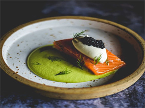 Mustard-Crusted Salmon Belly Recipe