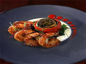 Spicy Grilled Shrimp with Barbecued Black Tea Seasonings