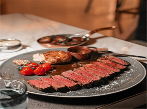 When green tea and steak fall in love on the grill