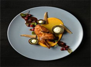 French-Style Roasted Squab (Pigeon) with Barbecued Black Tea Seasonings