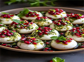 Pomegranate Cream Tart Recipe